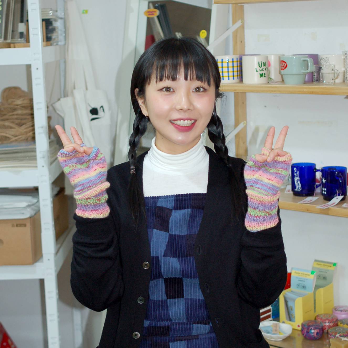 Multi Colored Handwarmer / 멀티컬러 핸드워머 - No.7