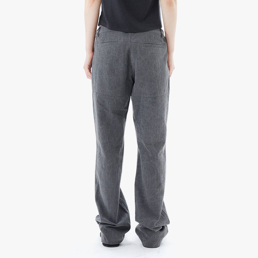 STRIPE BOOTSCUT / GRAY