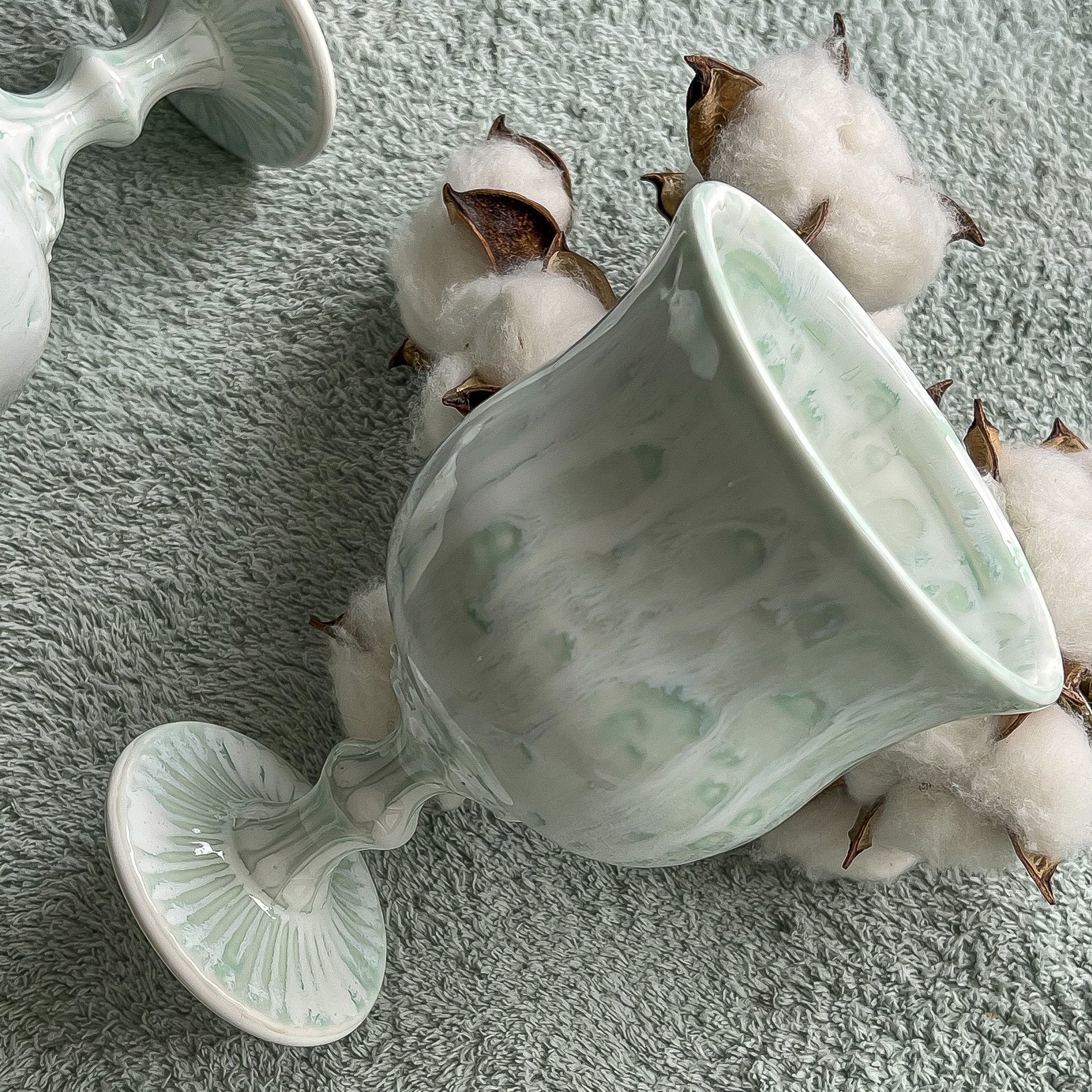 코미 크리스탈 얼음조각 글라스 - Relié studio 릴리스튜디오 - CAVA LIFE