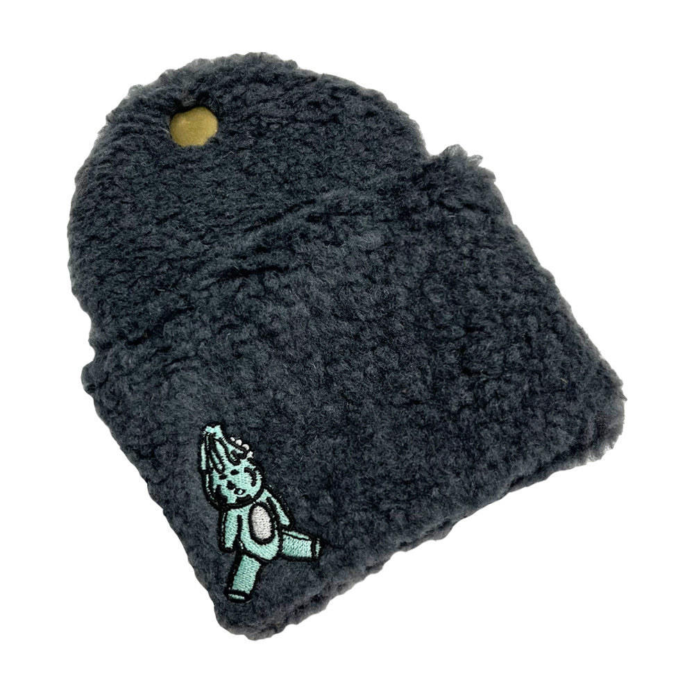 무기력 토끼의 겨울나기 카드지갑 차콜 - Whimsy Mind 윔지마인드 - CAVA LIFE