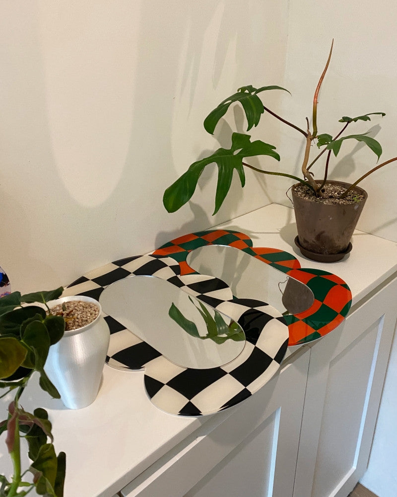 클라우드 미러 (오렌지&그린) - you like what 유라이크왓 - CAVA LIFE