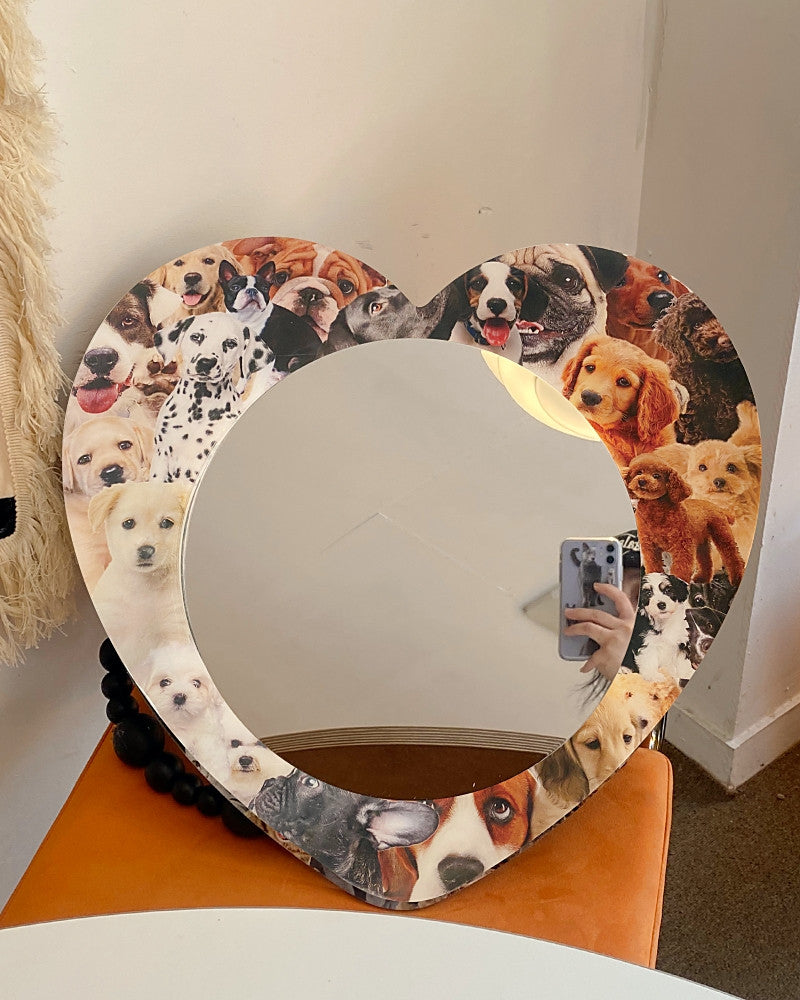 러브퍼피 아크릴 거울 - you like what 유라이크왓 - CAVA LIFE