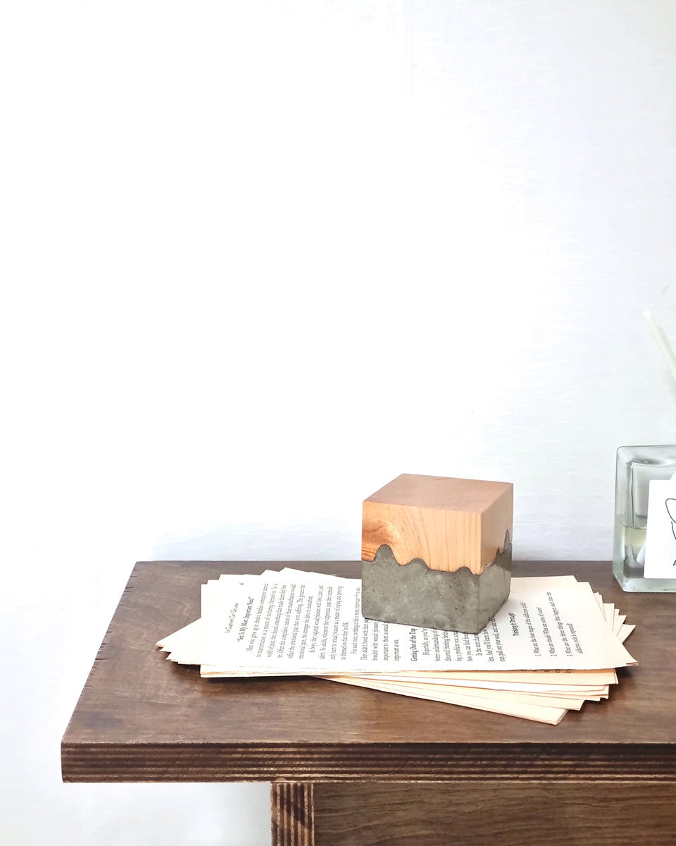 레푸기움; 자연의 단면 - 큐브 - Studio Hoteno 스튜디오 호테노 - CAVA LIFE