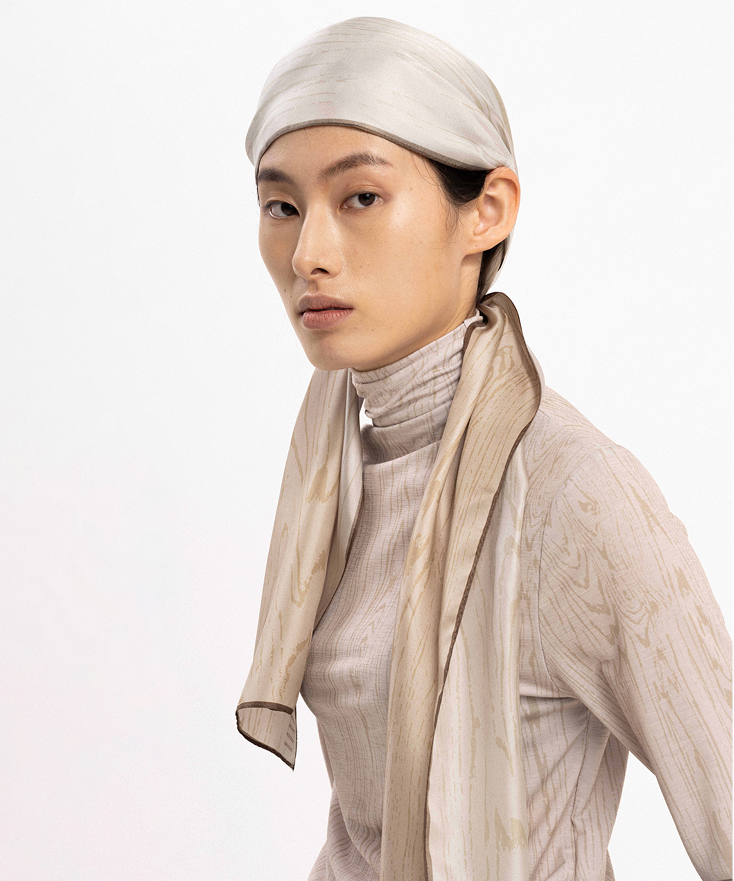 댕기 스카프 light green - komok 고목 - CAVA LIFE