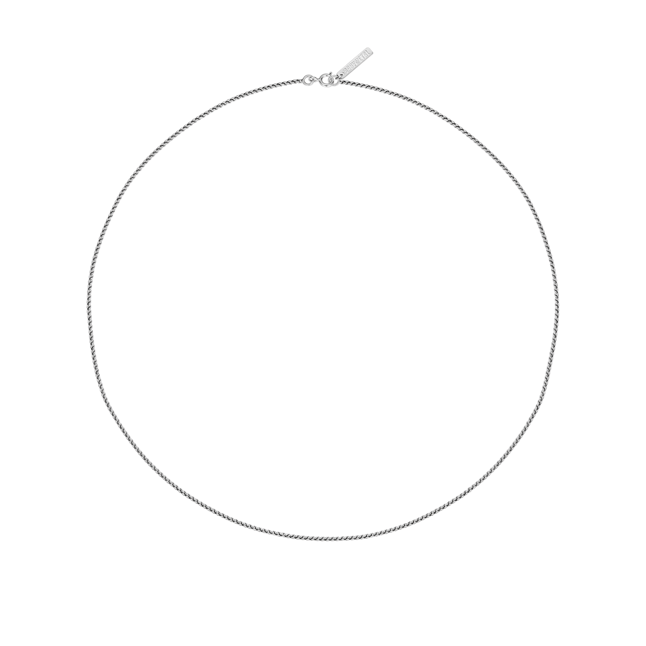 ボックスチェーンネックレス