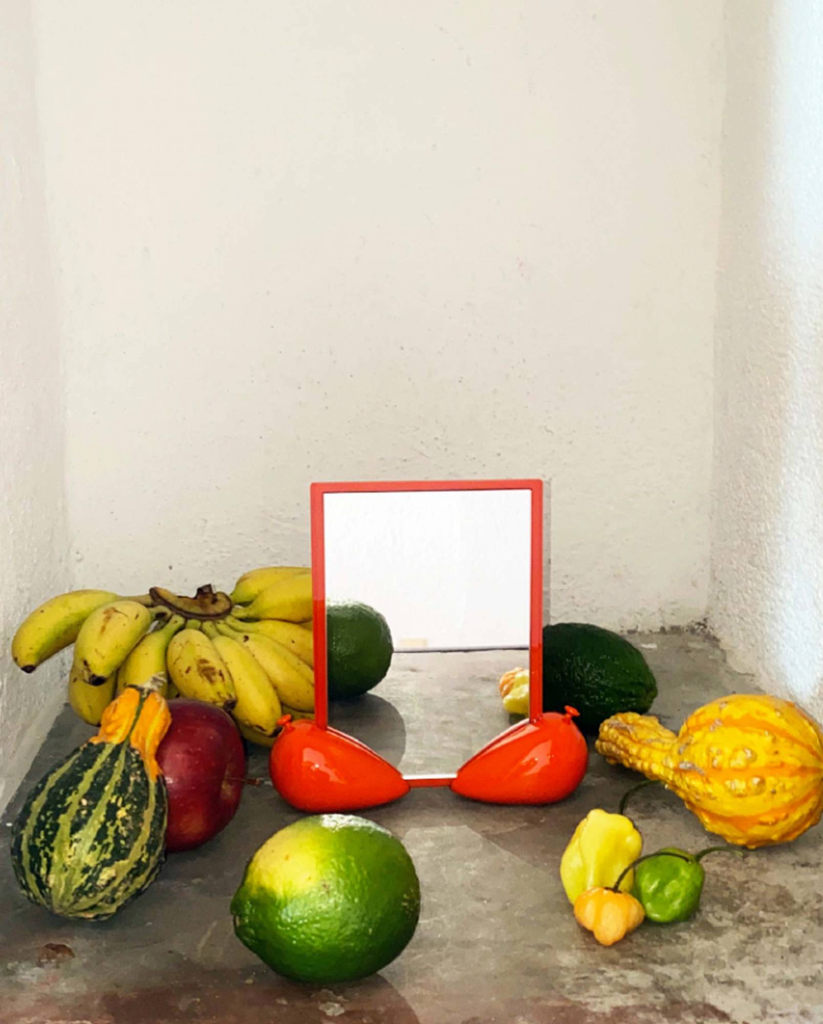 ORANGE SPIKE MIRROR - E-ZR 그룹 이지알 - CAVA LIFE