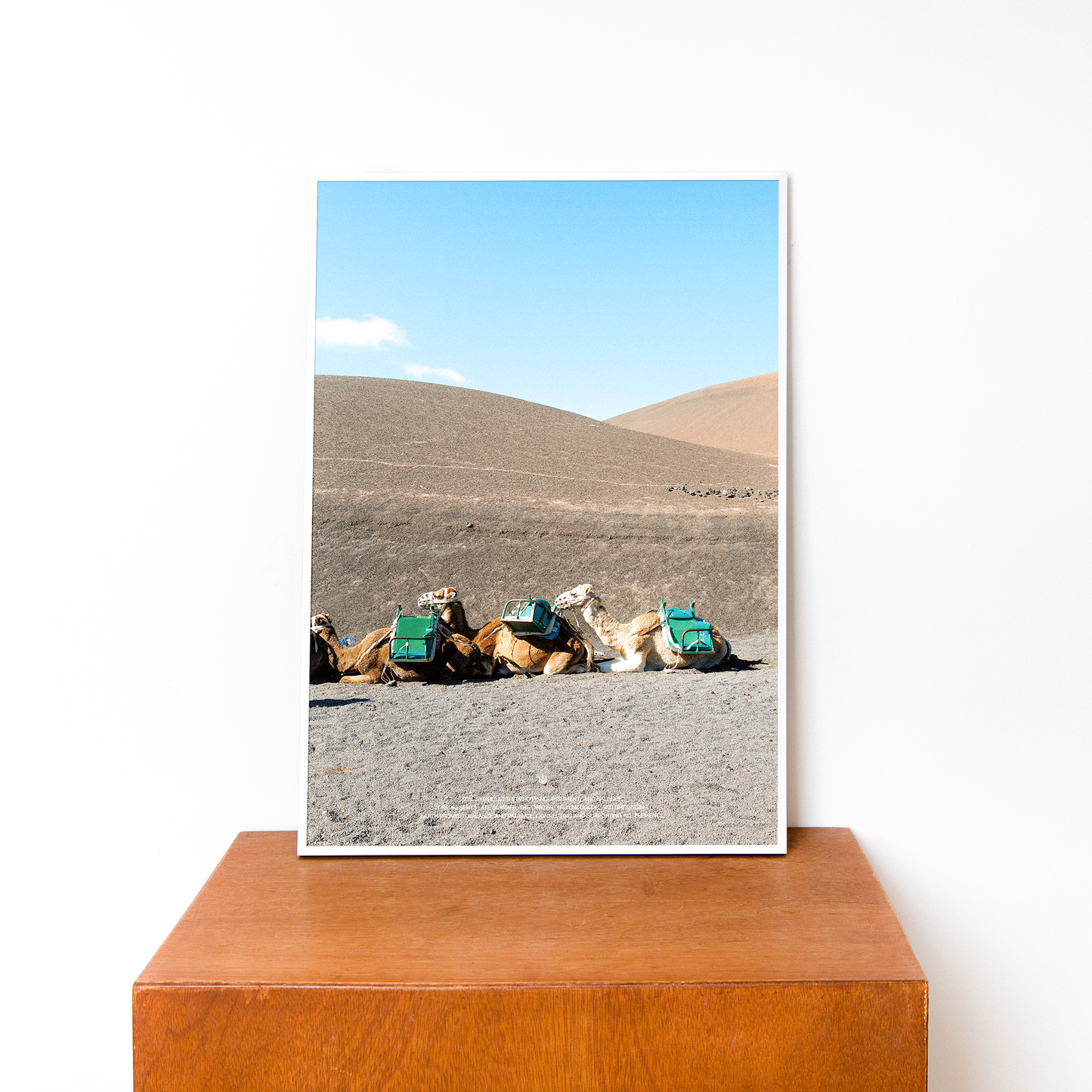 토 사주 개운 풍경 포스터 / Earth supports you