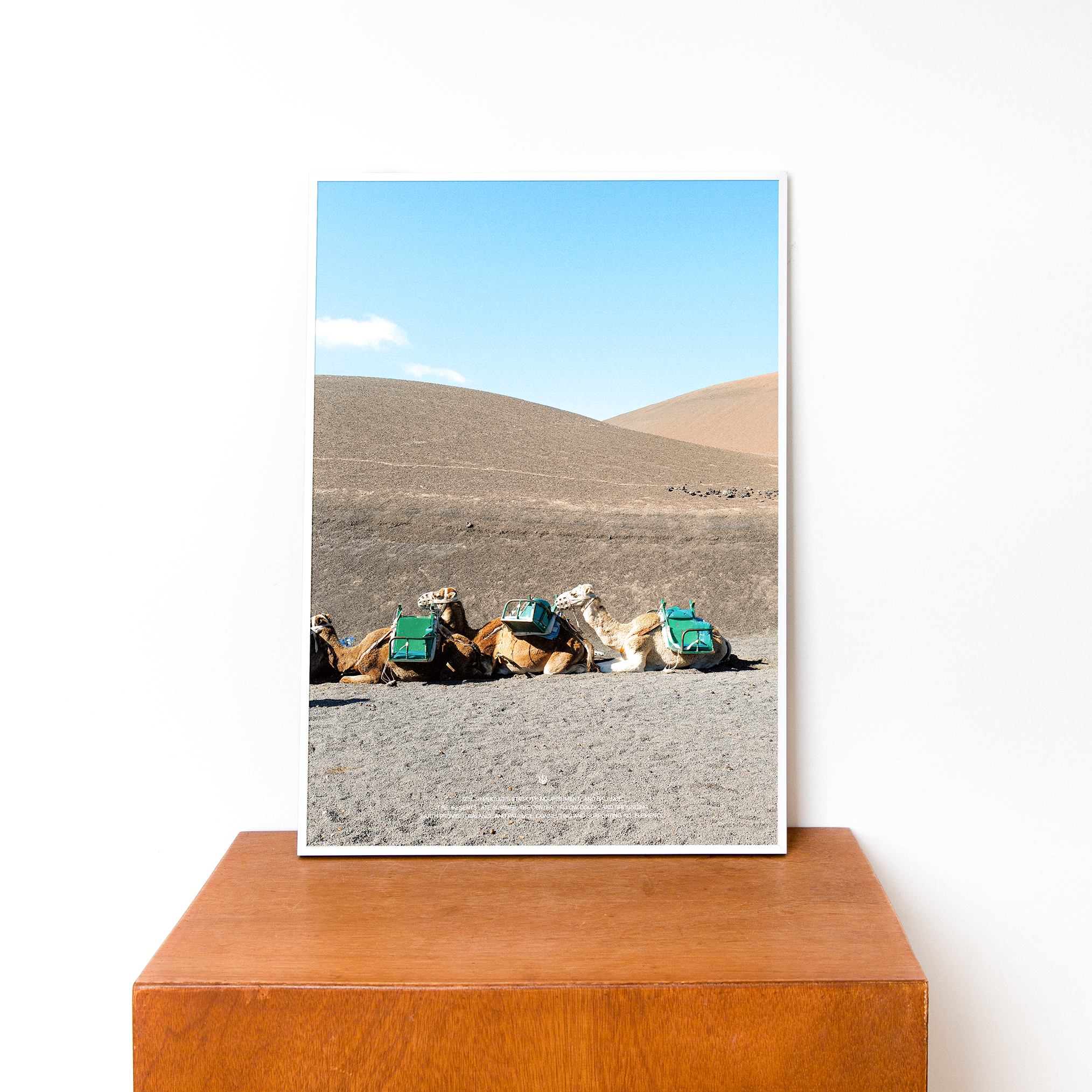 토 사주 개운 풍경 포스터 / Earth supports you