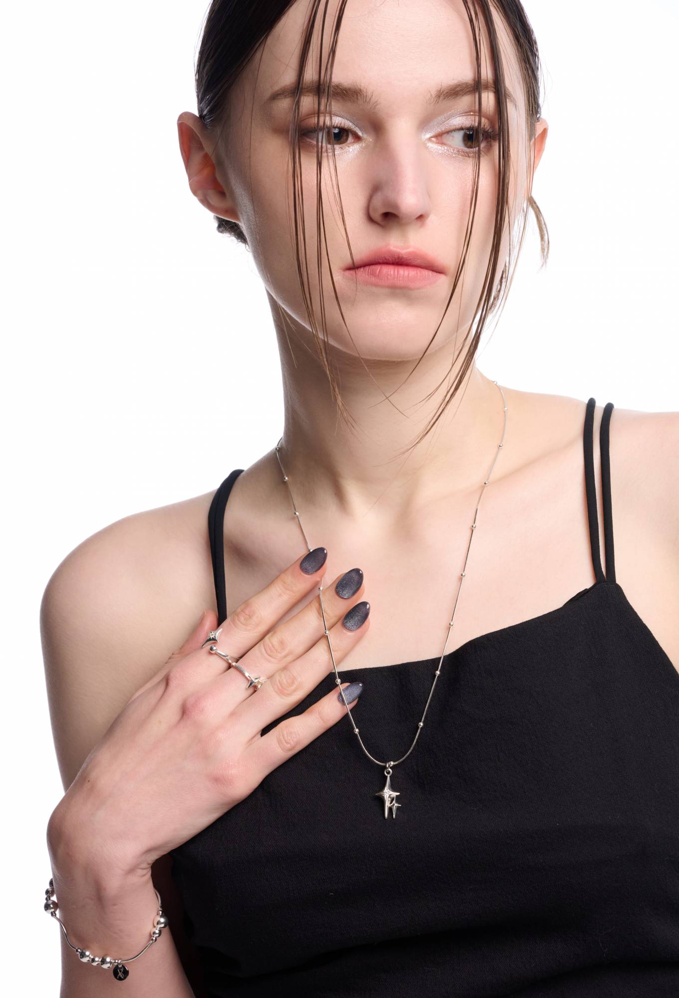 XND SYMBOL NECKLACE 02 l SILVER - XANADU - CAVA LIFE