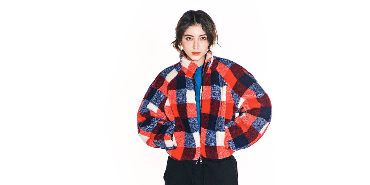 WEIRD FLEECE CROP JACKET