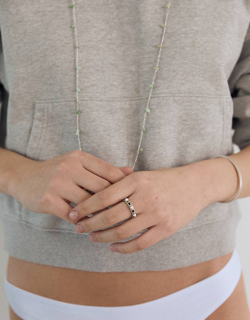 punky balloon crochet ring