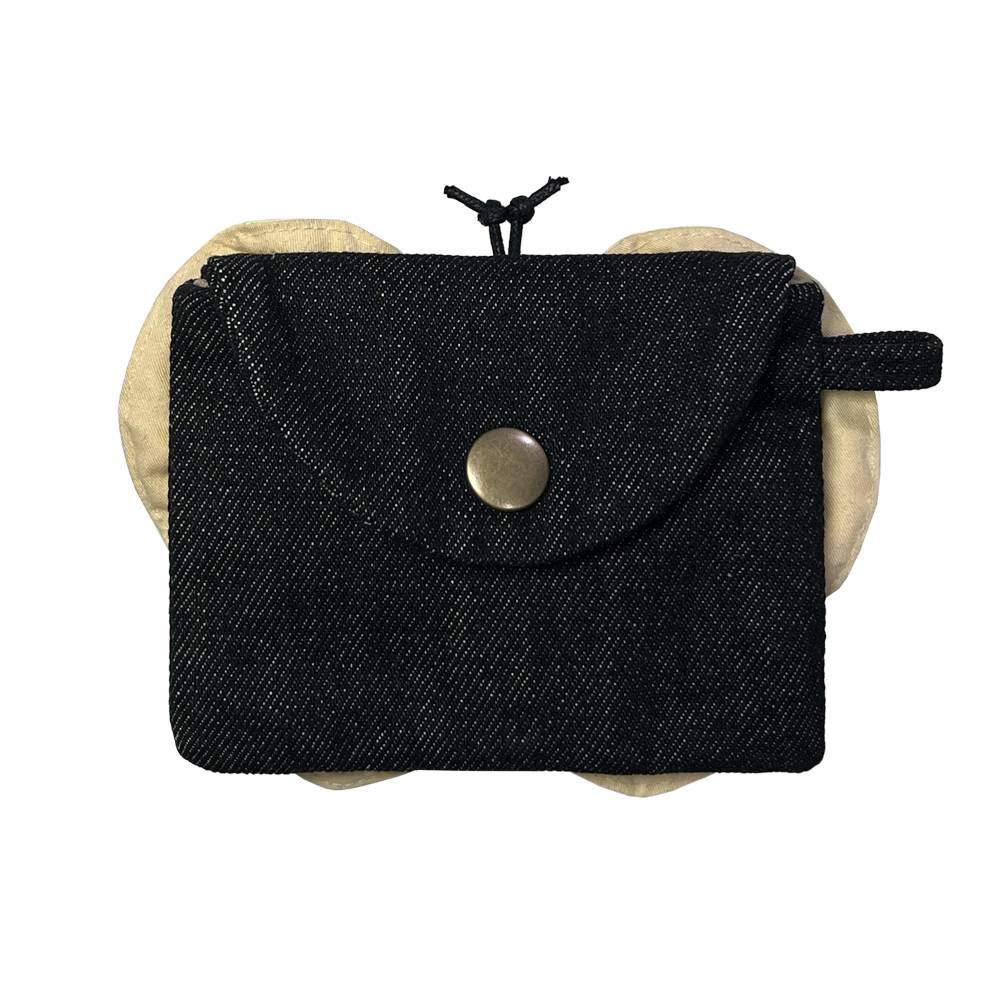 나비 수집 데님 카드지갑 NB014