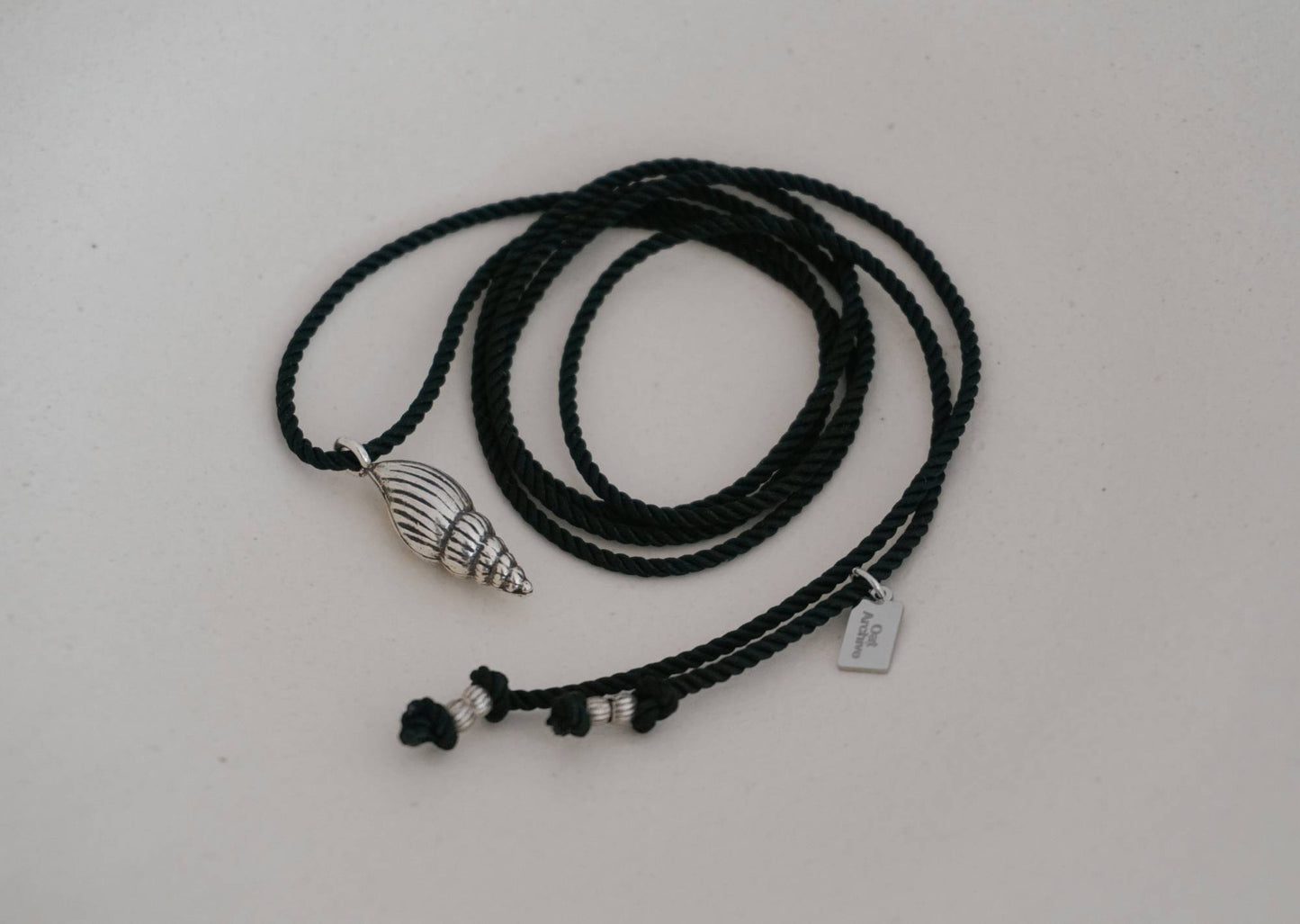 Silver Sora 목걸이 [black]