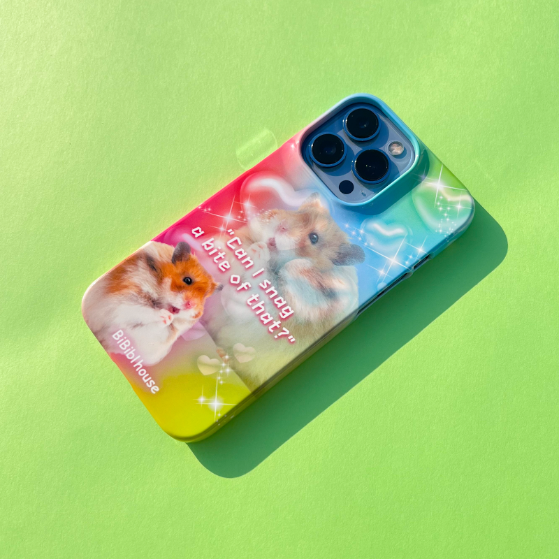 한입만 중독 햄찌 폰케이스 - BiBiBl 비비블 - CAVA LIFE