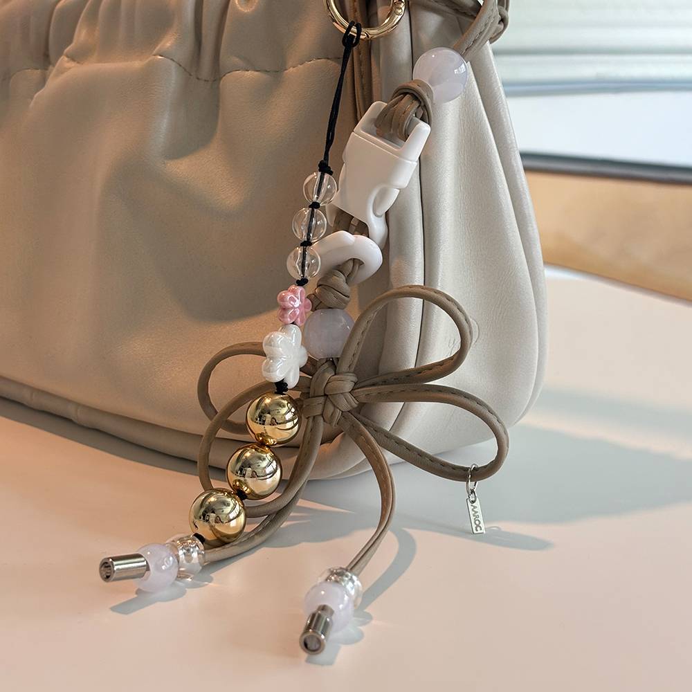 매화 도자 키링 (Maehwa Ceramic Keyring)