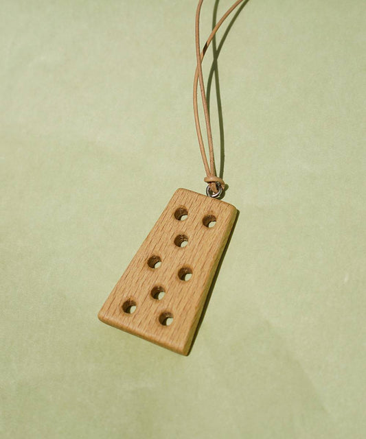 [One&Only] Drawing Pendant Series 우든 팬던트 - 치즈 강판