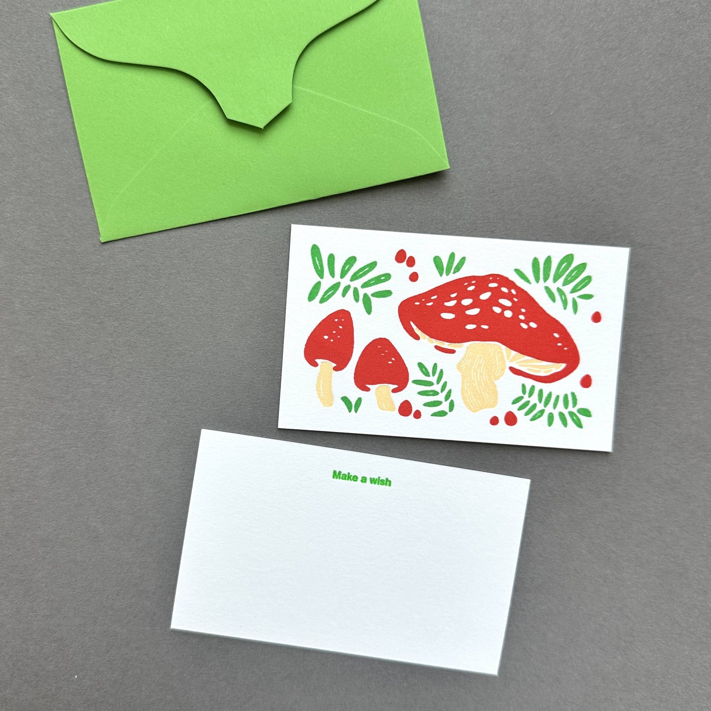 [SMALL PLATES] Mushroom Message Card
