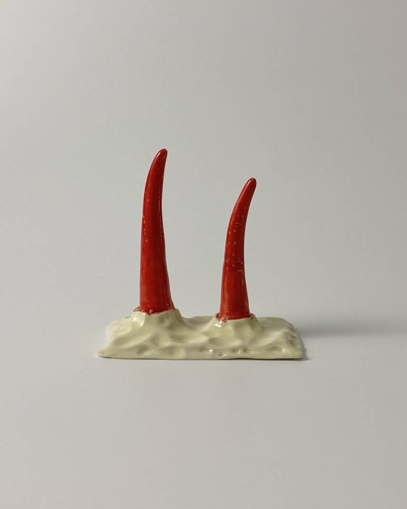 대지 위 두개의 뿔 (Bloody red) - khoikos 코이코스 - CAVA LIFE
