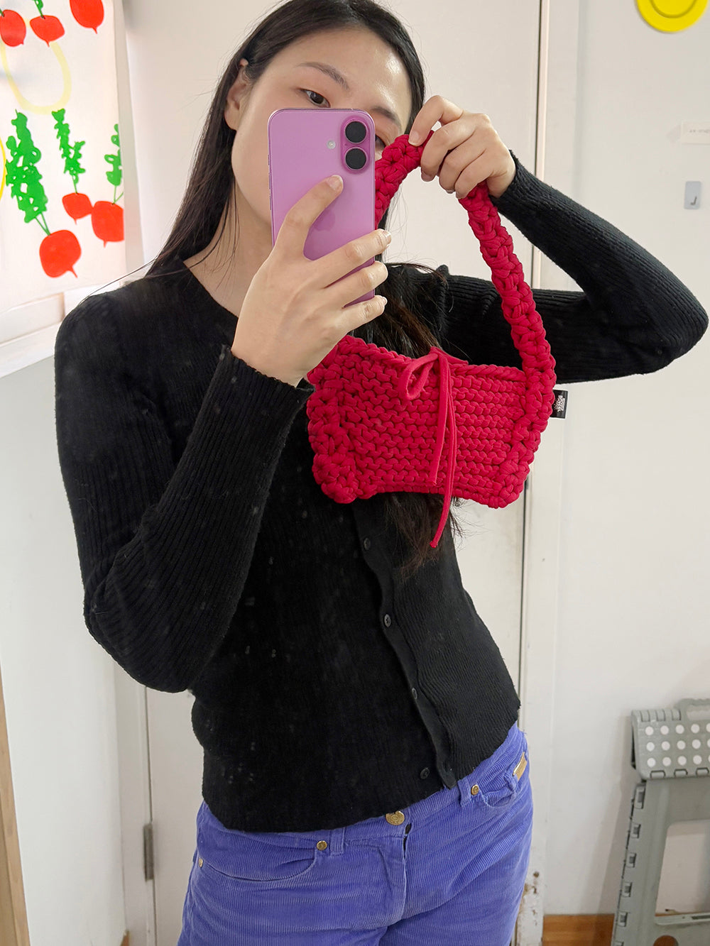 Tinto Shoulder Bag 틴토 숄더 백 - Red