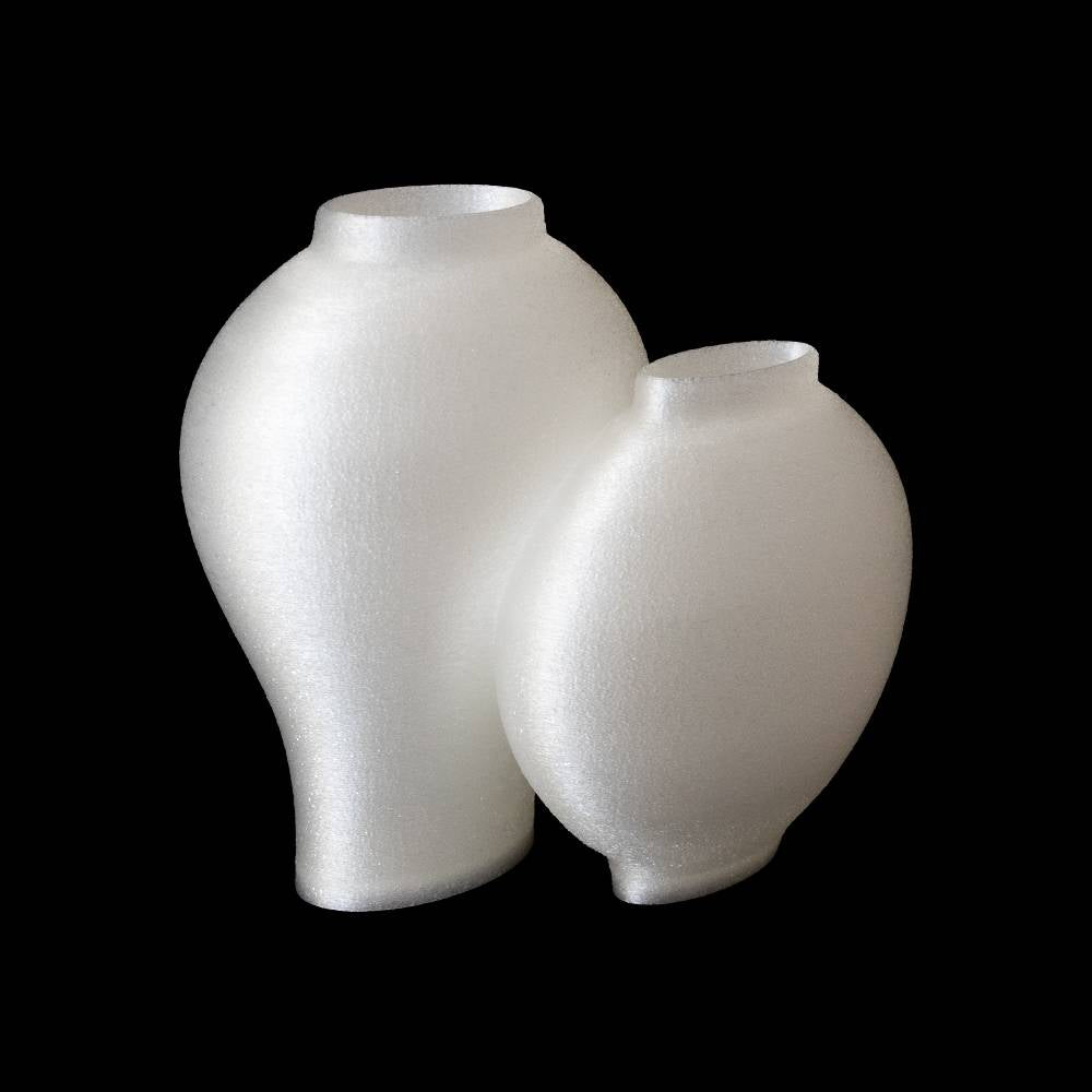 [폴린루이즈 스튜디오]겹쳐진 작은 매병과 달항아리_반투명