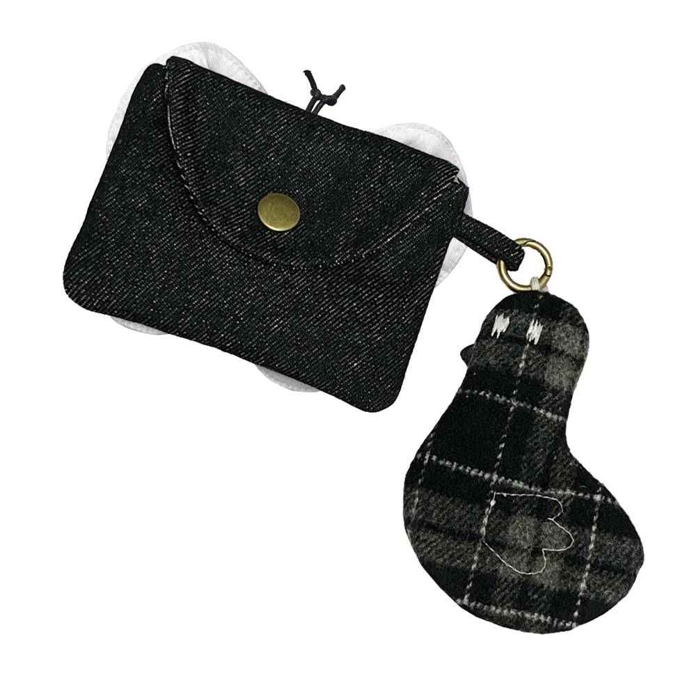 나비 수집 데님 카드지갑 NB003R