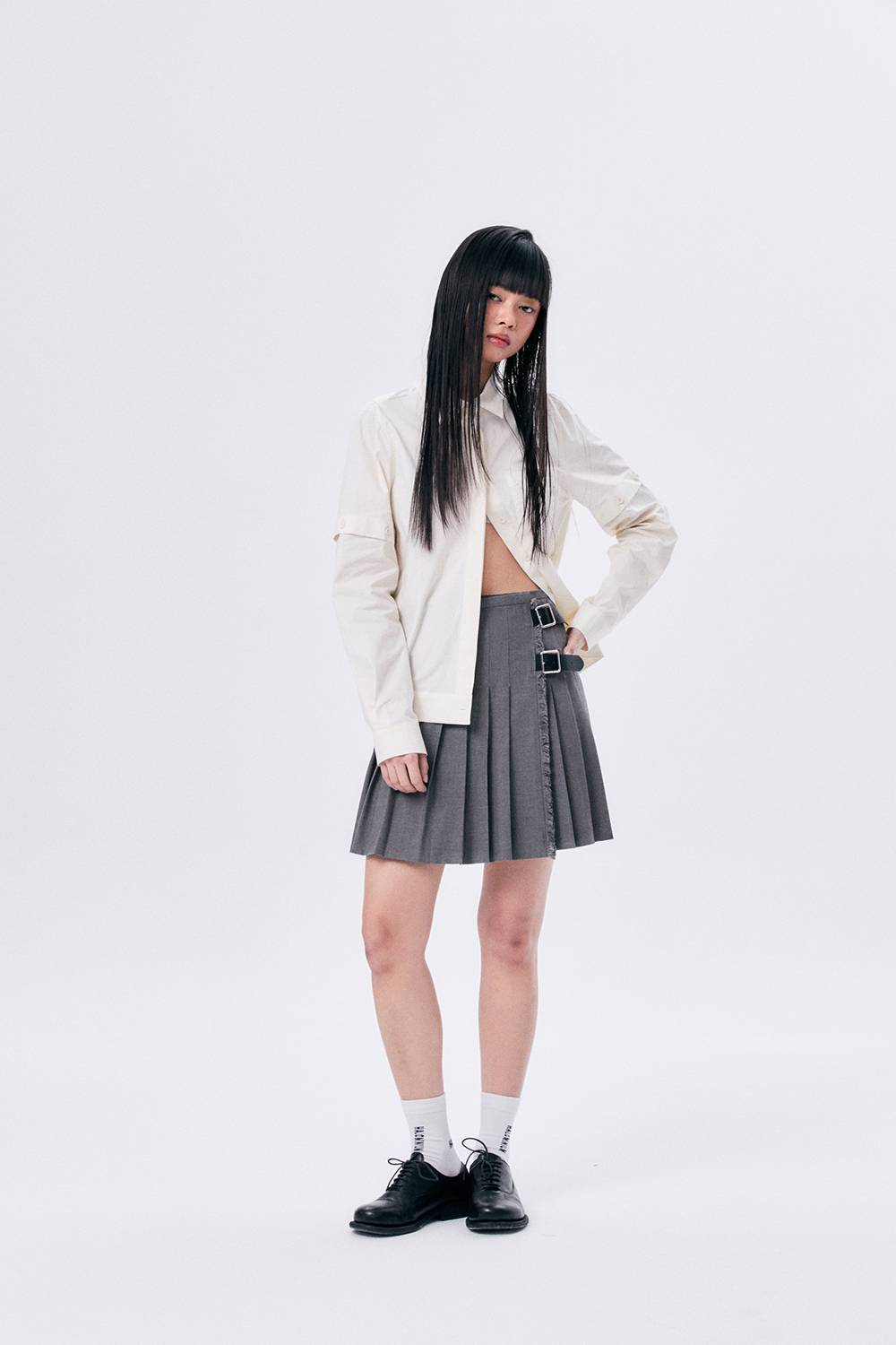 SHIRT JACKET / ECRU - HALOMINIUM  할로미늄 - CAVA LIFE