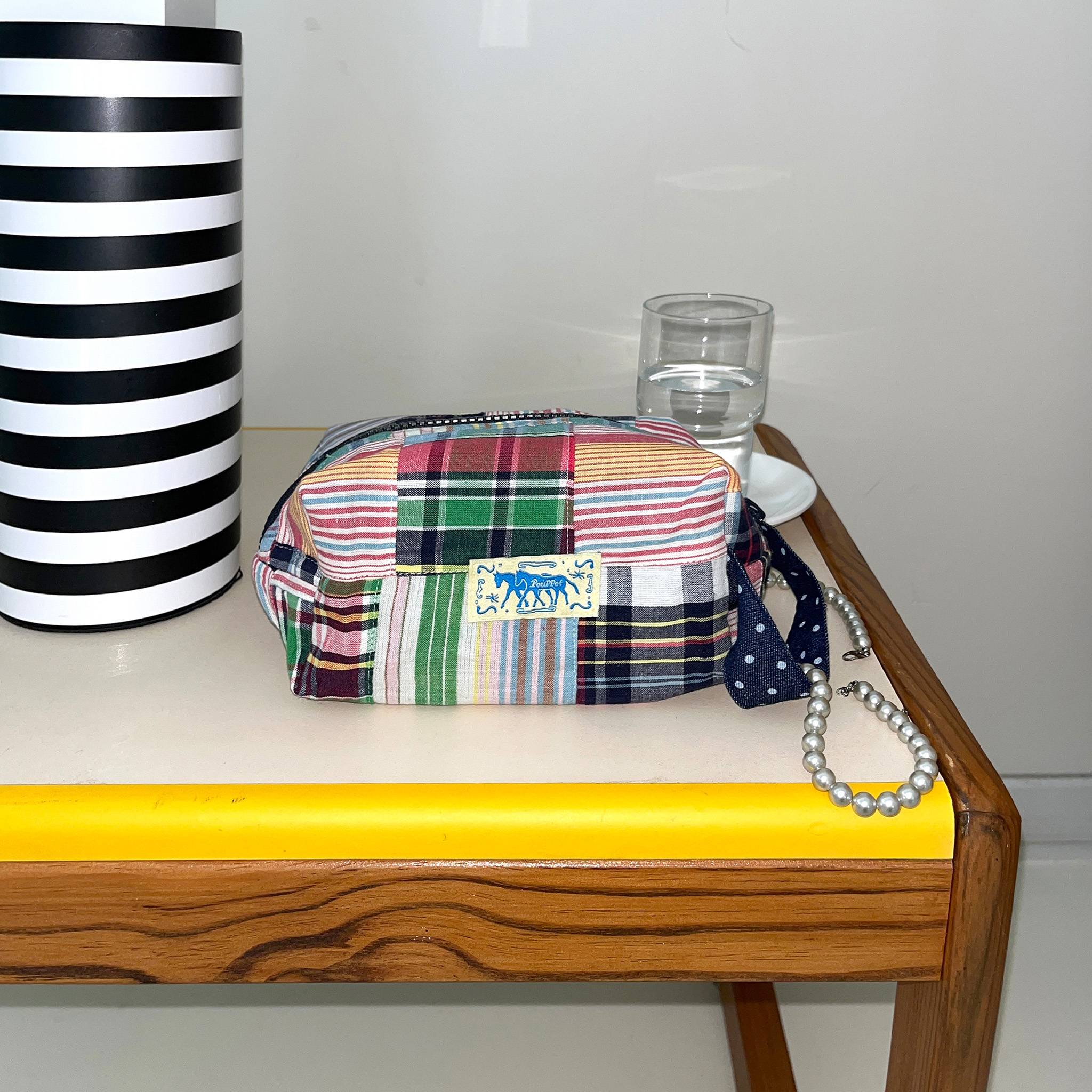 Handle Pouch - Patchwork