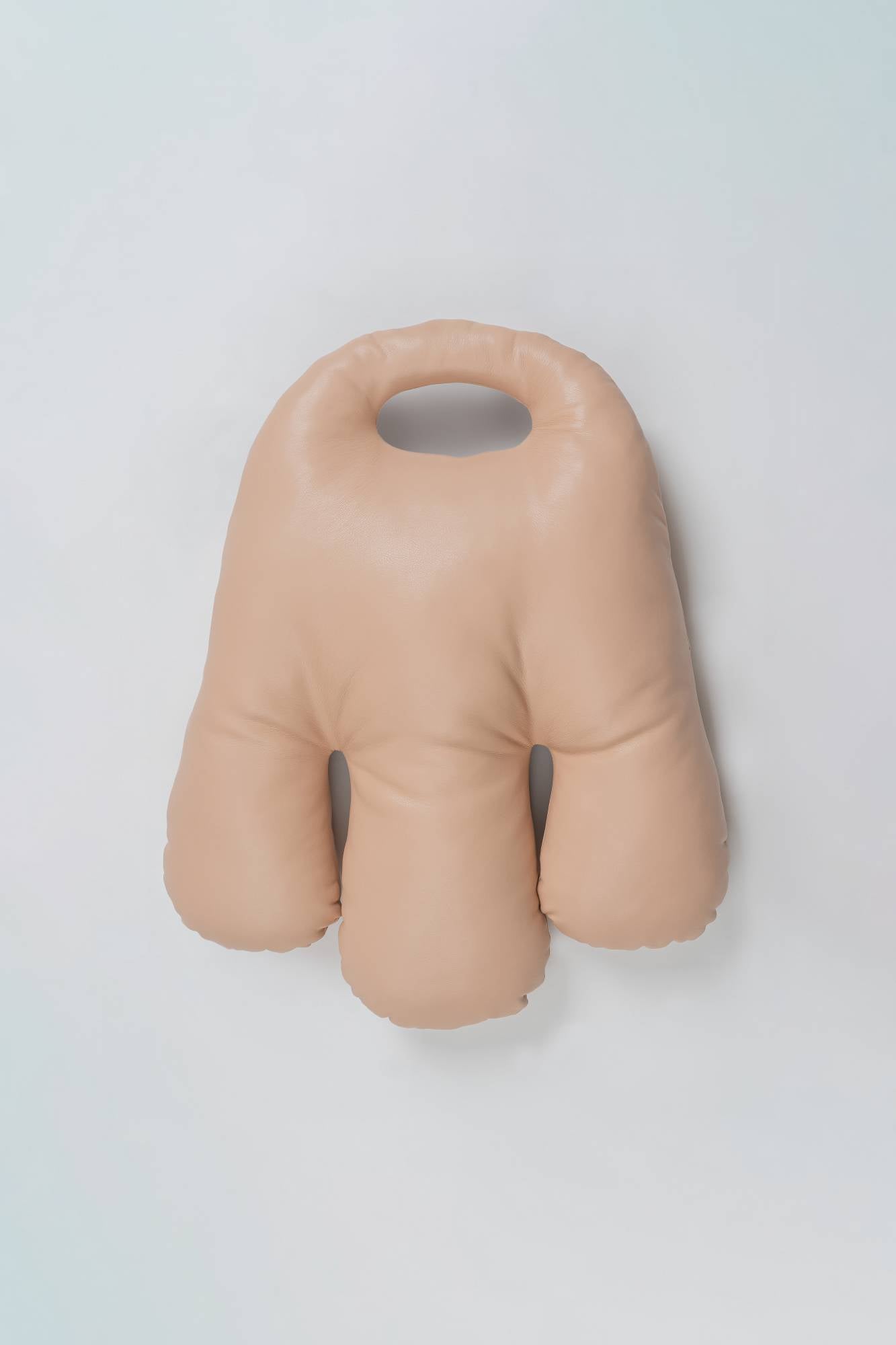 Hand Bag (L) - peach