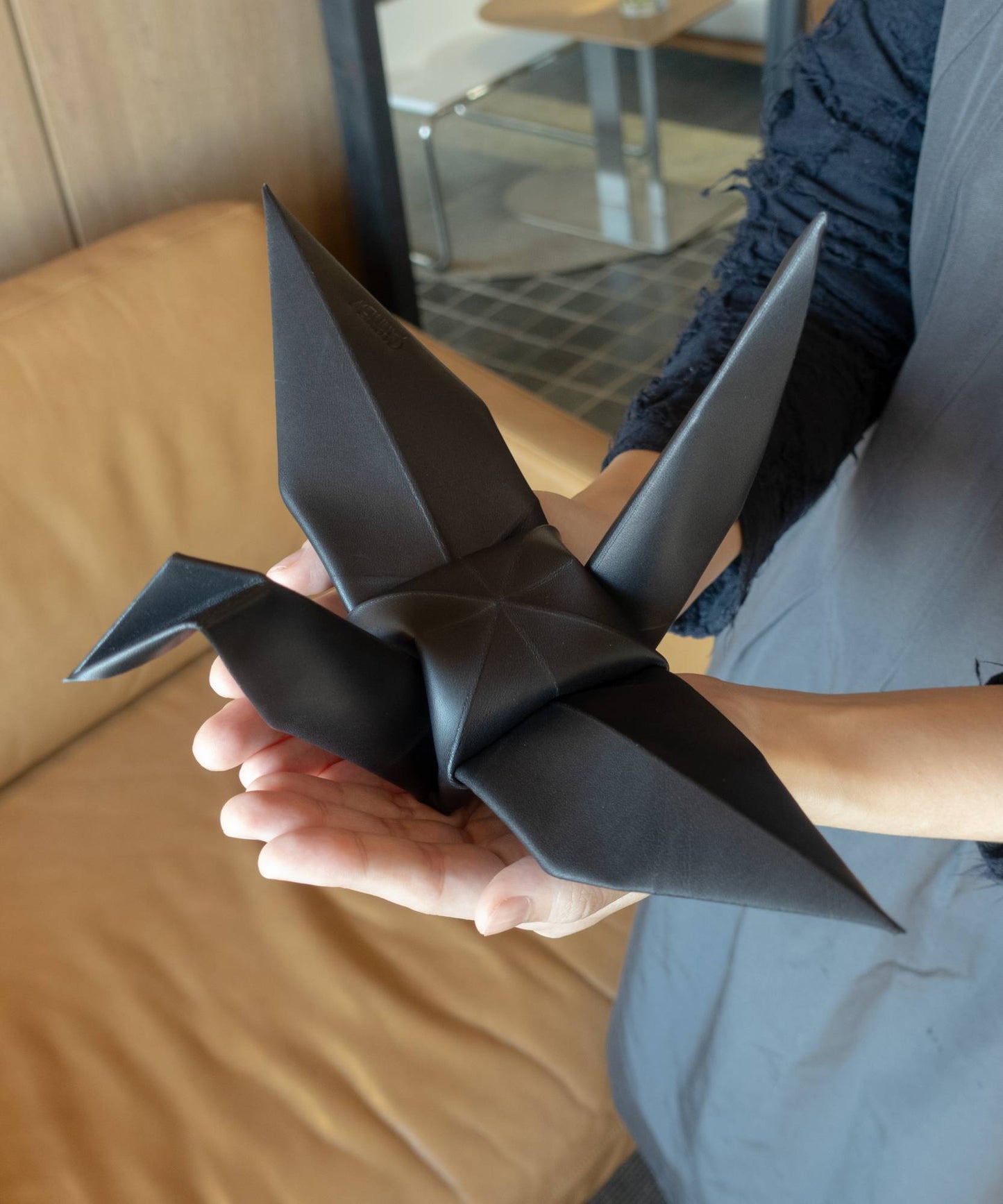 Leather Origami O001 [ tsuru ] [ 츠루 ]