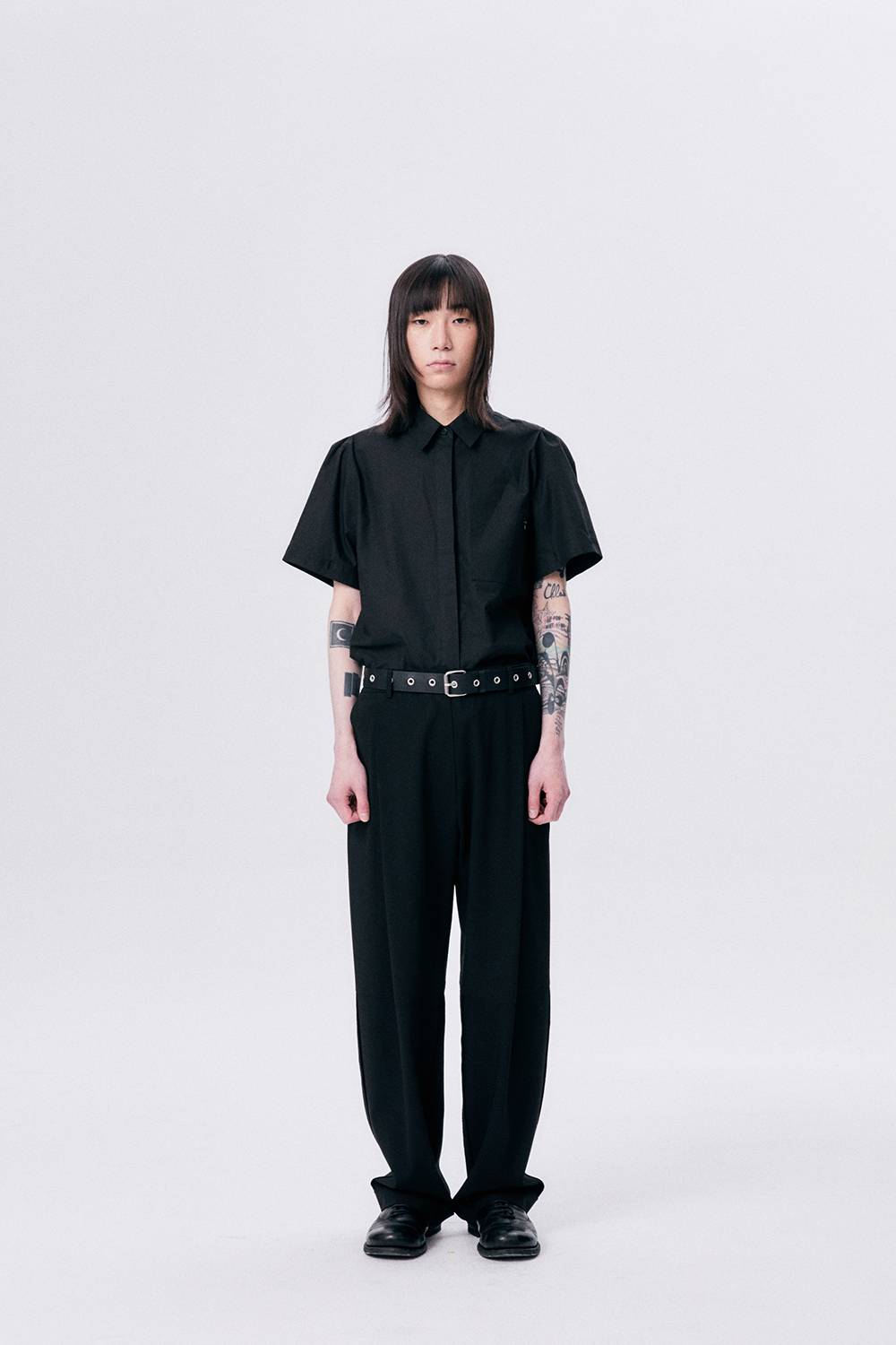 SHIRT JACKET / BLACK