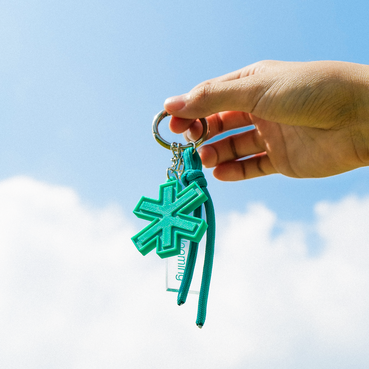 목 사주 개운 키링 / Keep blooming