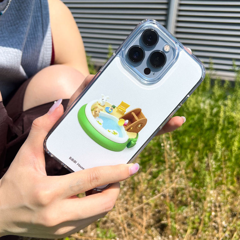 수영장 이야기 폰케이스 - BiBiBl 비비블 - CAVA LIFE