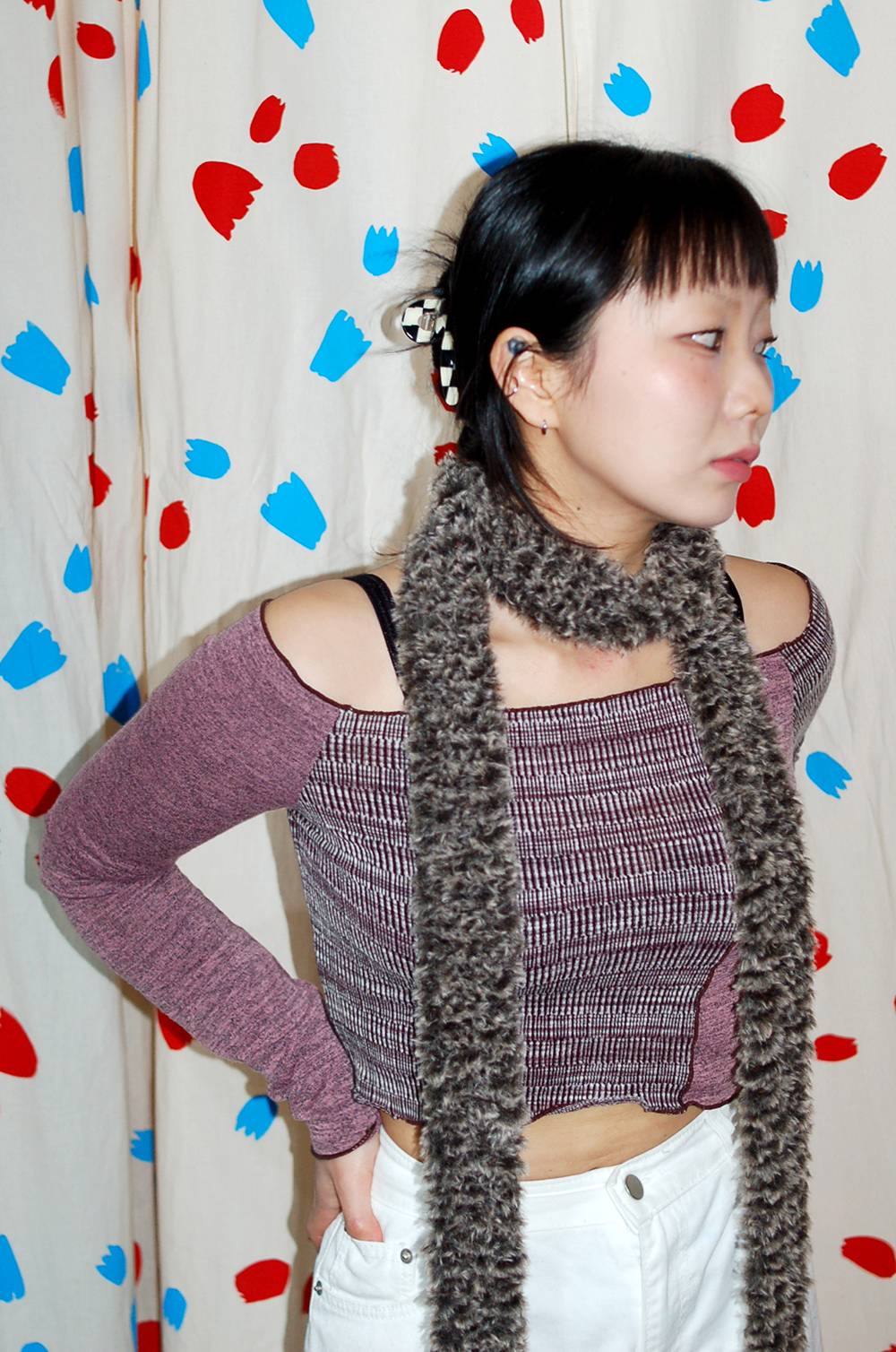 Very Furry Muffler - 3 COLOR