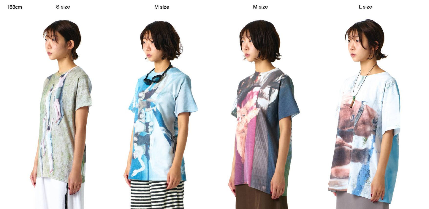 PEACEFUL IMAGE T-SHIRTS: SPLASH (made to order)