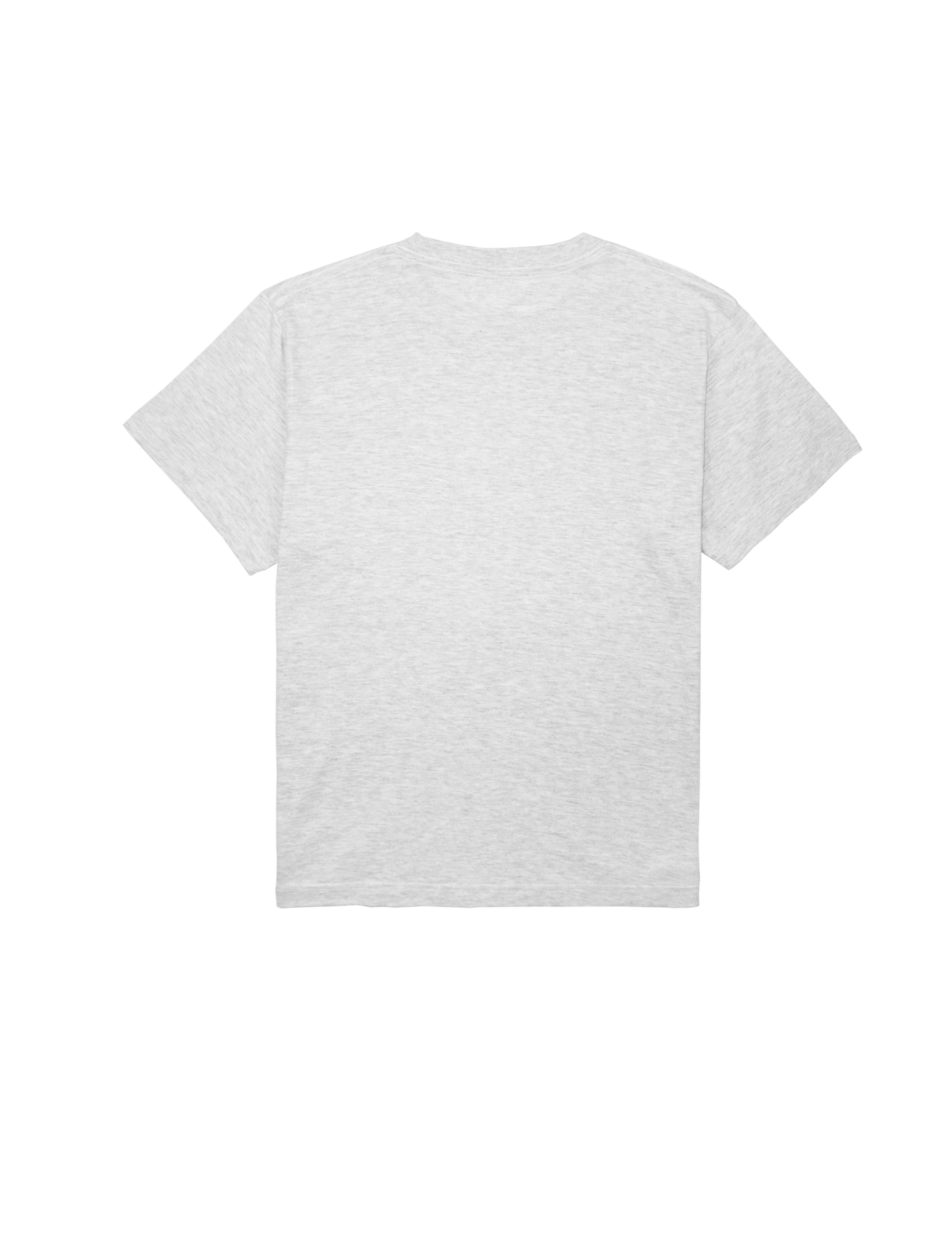 HEART LETTERING T-SHIRTS [MELANGE GREY]