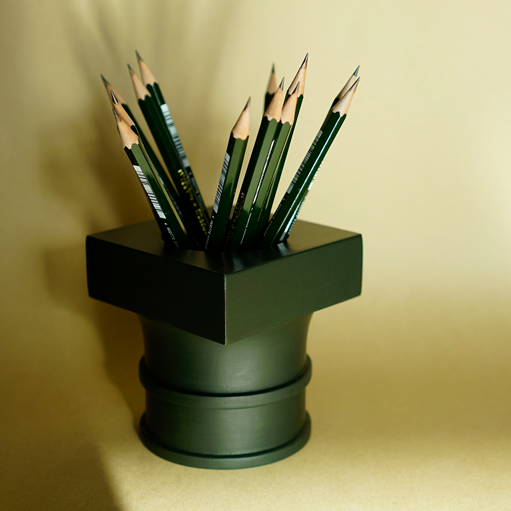 Post-Column 펜슬홀더 - 딥그린 - A-SE STUDIO 아쎄스튜디오 - CAVA LIFE