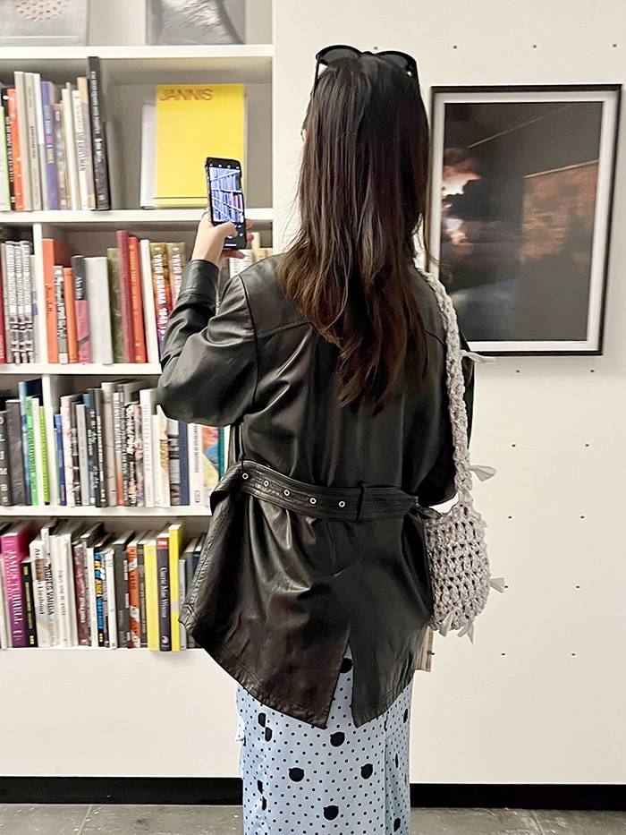 Butterfly Bag / 버터플라이 숄더백- Silver - saltybutterhandworks 솔티버터핸드웍스 - CAVA LIFE