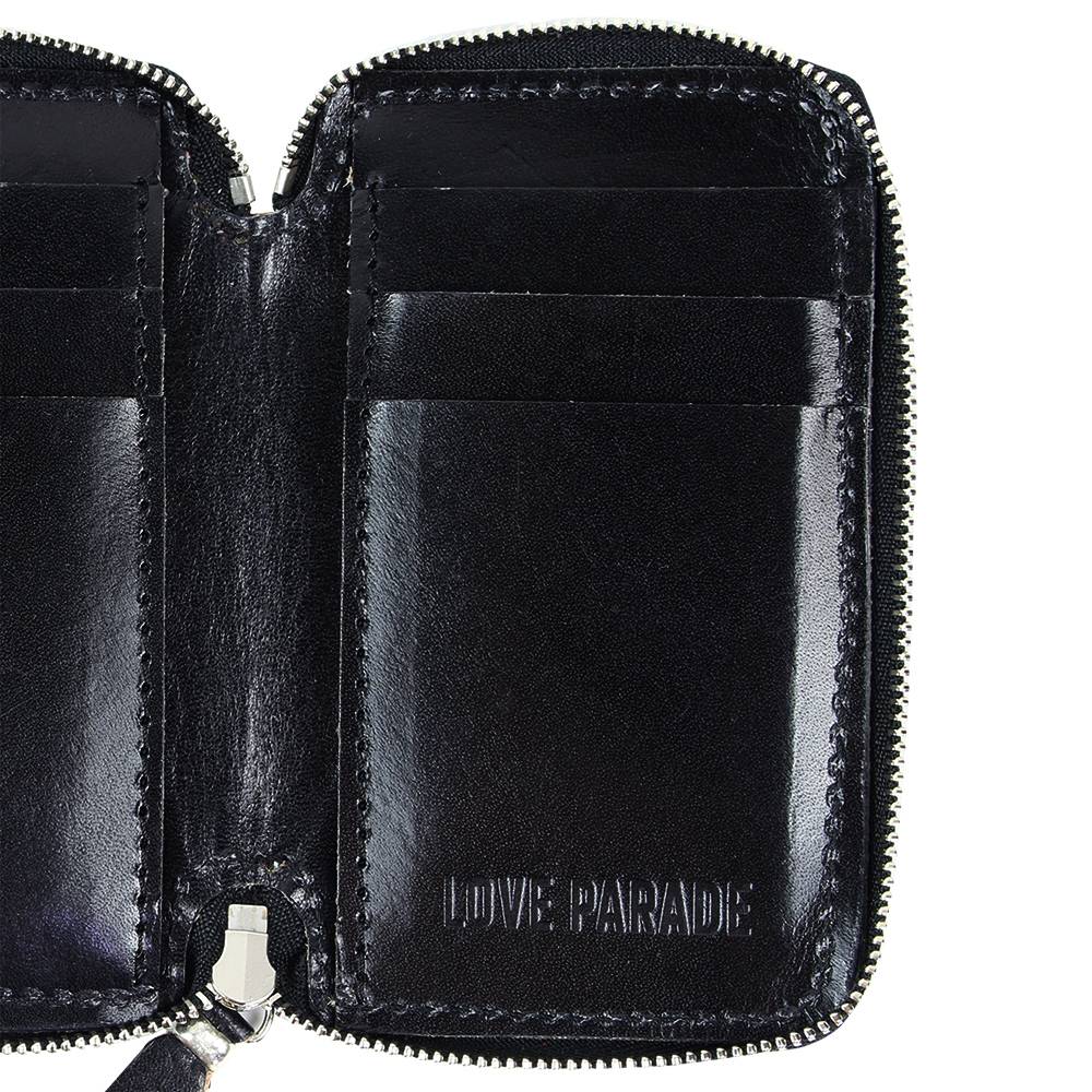 STUD WALLET - BLACK