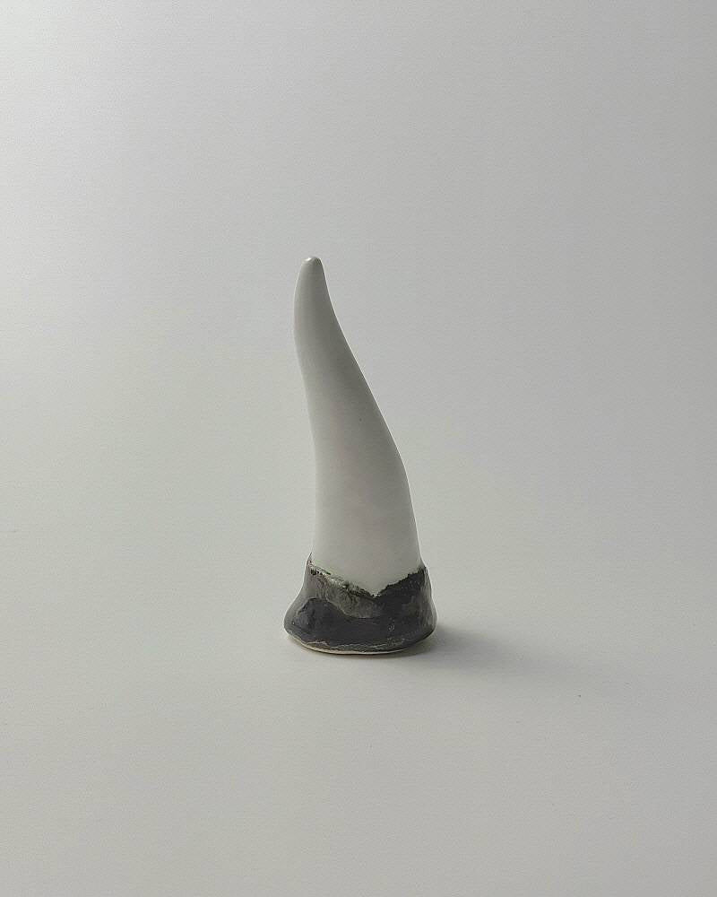 Fang of dragon silver gloss