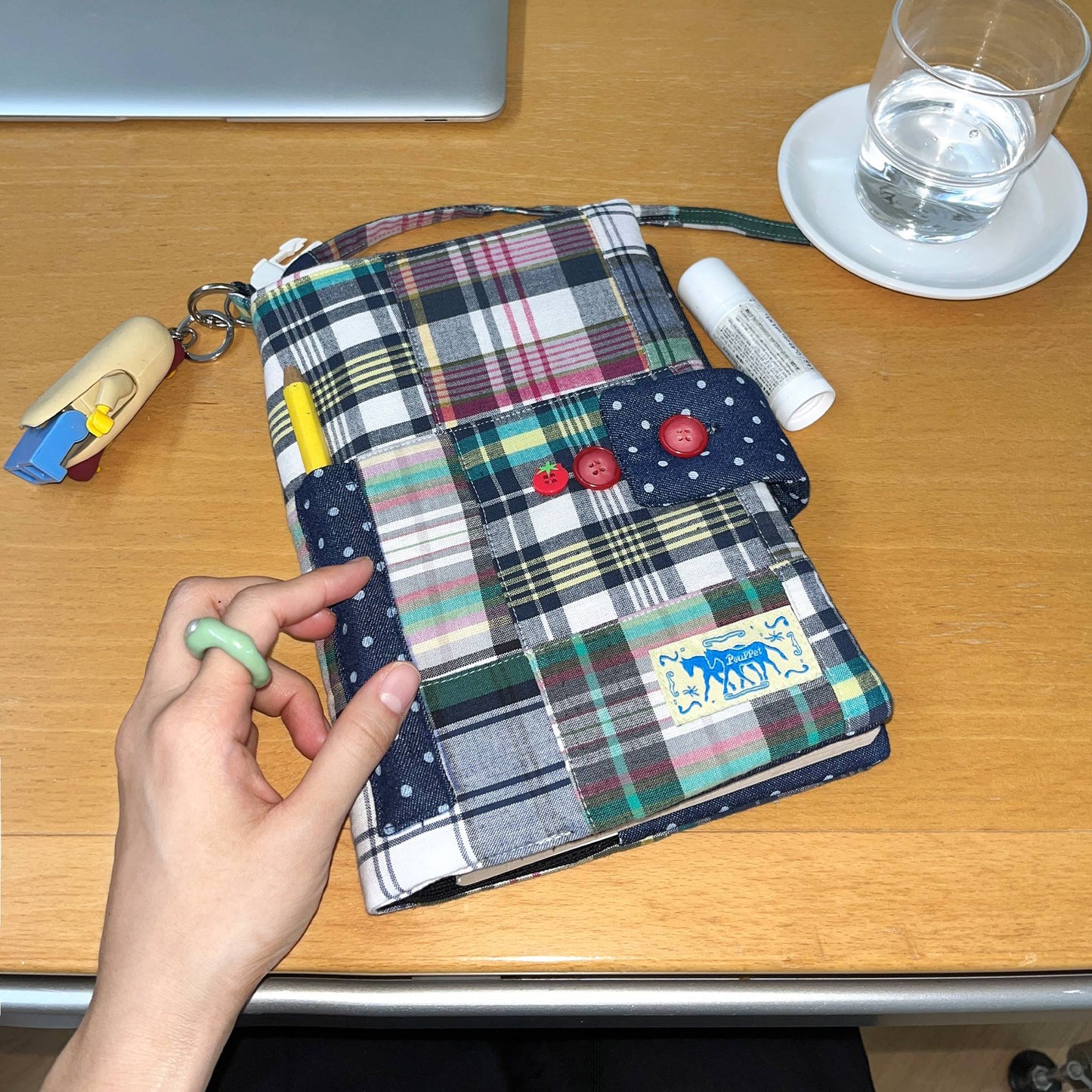 Checky Patch Book Cover