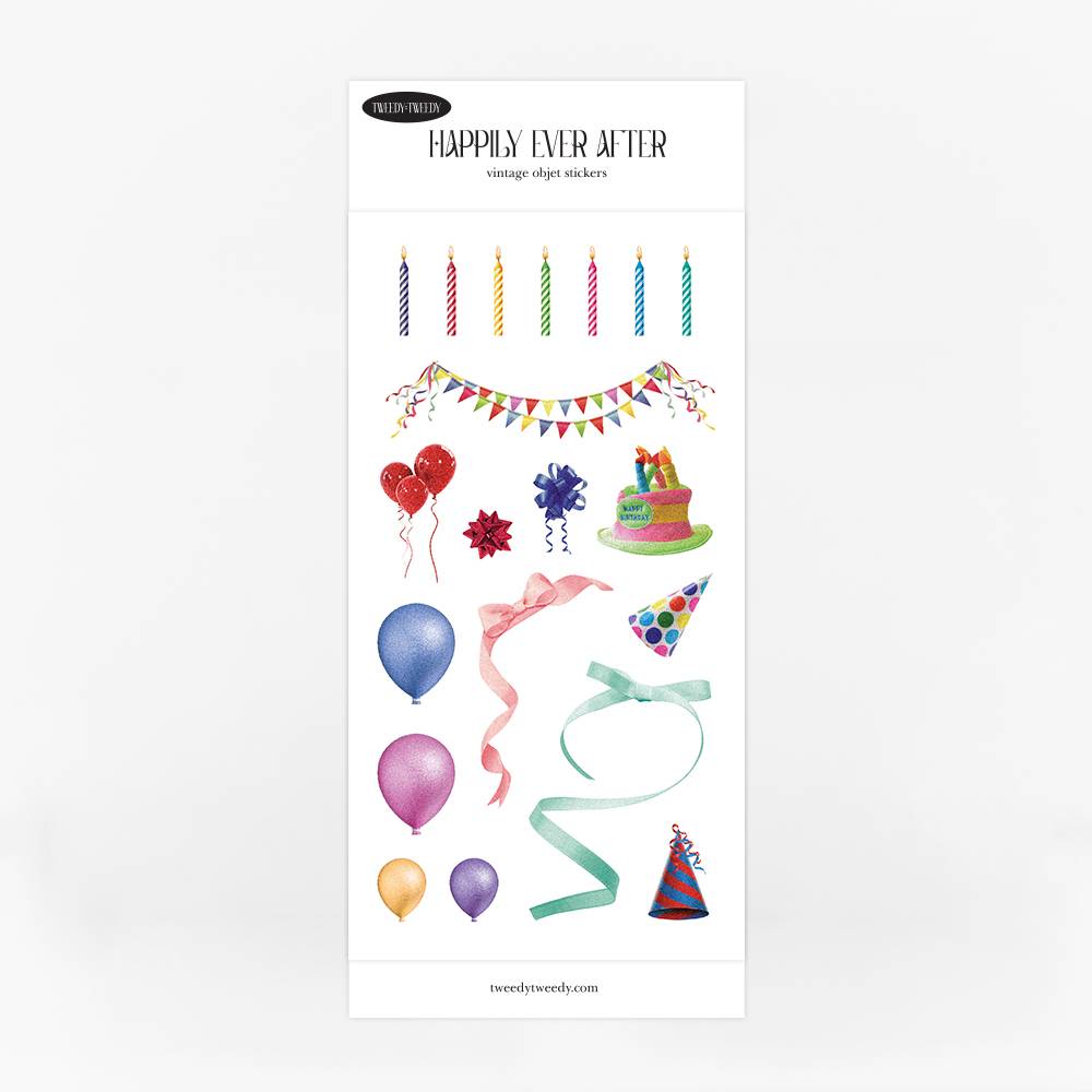 HAPPILY EVER AFTER - PARTY TIME (씰스티커)