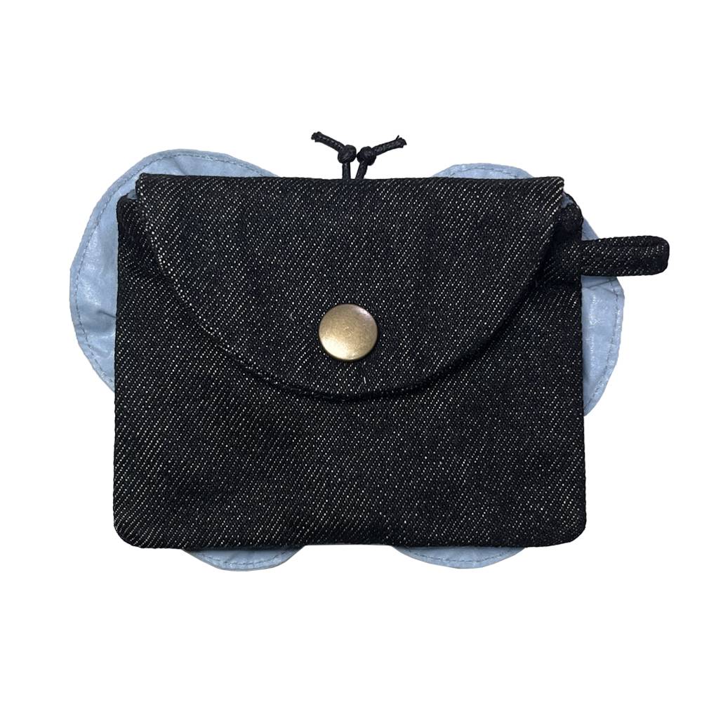 나비 랩 수집 데님 카드지갑 NBL009