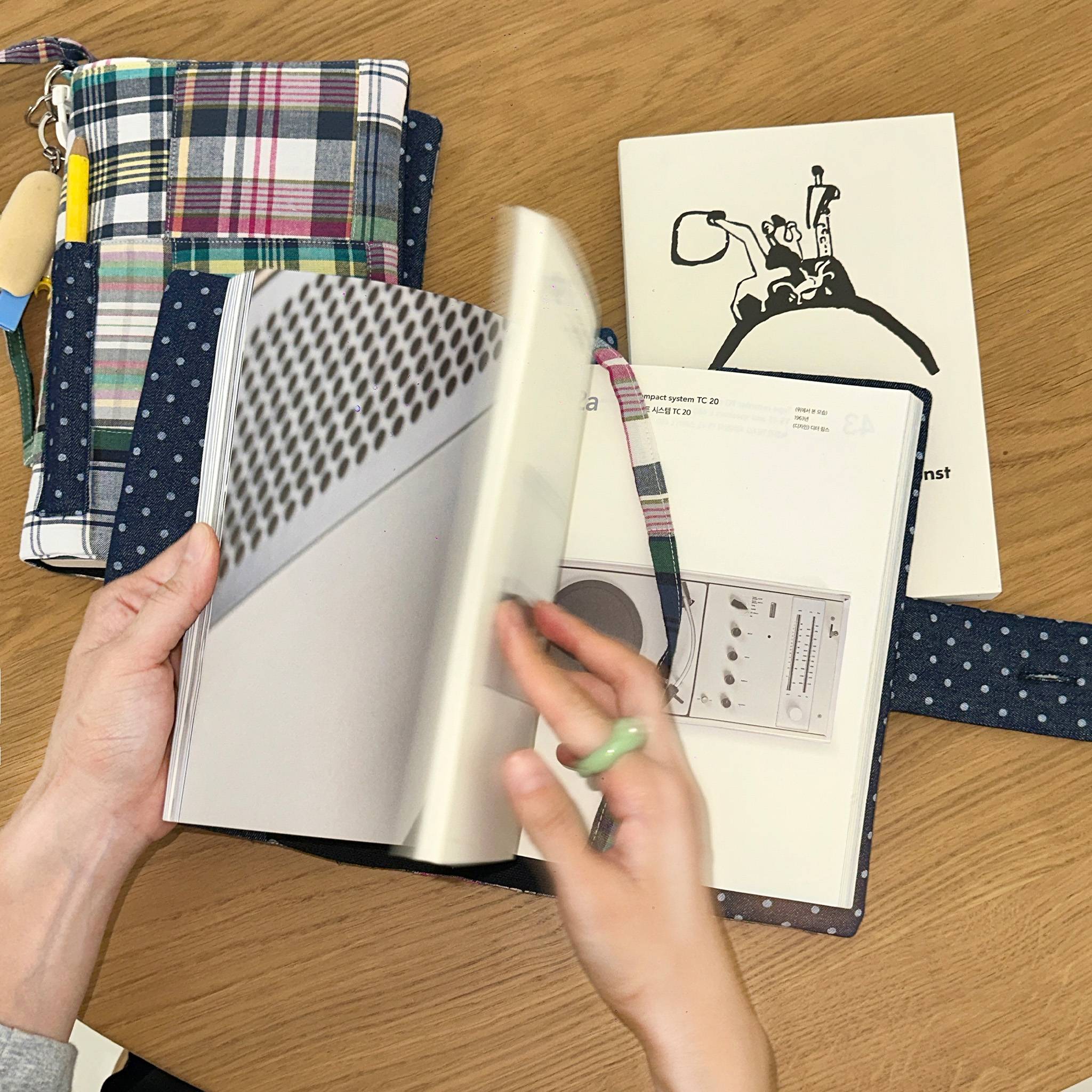 Checky Patch Book Cover