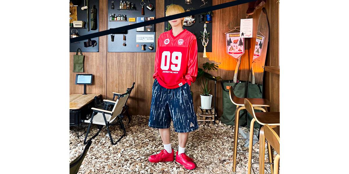 FELIX DENIM TWO TUCK WIDE SHORTS