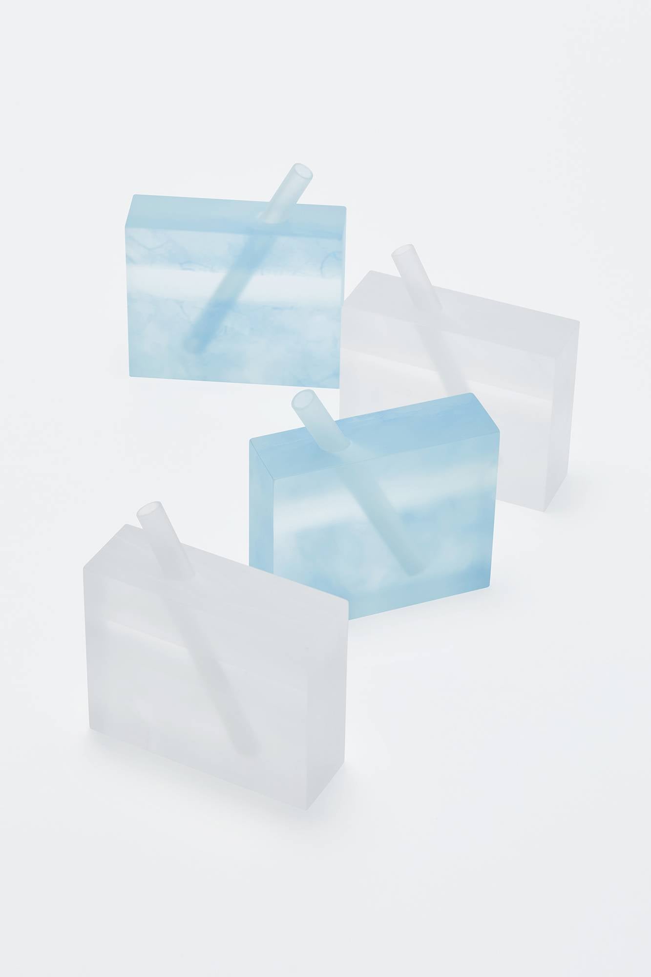 불투명한 무게 - 화병 1p, 오프 화이트 (Opaque Weight - Vase 1p, Off White)