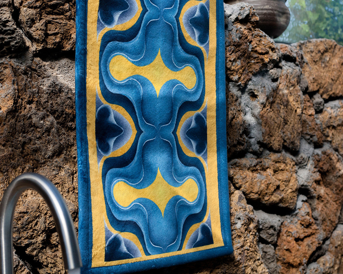 BLUE SHELL RUG - inmiro 인미로 - CAVA LIFE