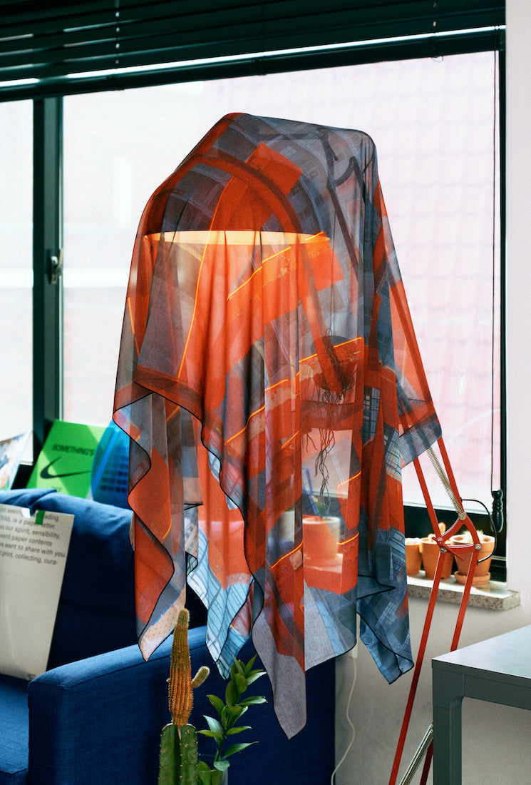 FEELING BEFORE SEEING Photo Chiffon Poster - Salt.Studio 솔트 스튜디오 - CAVA LIFE