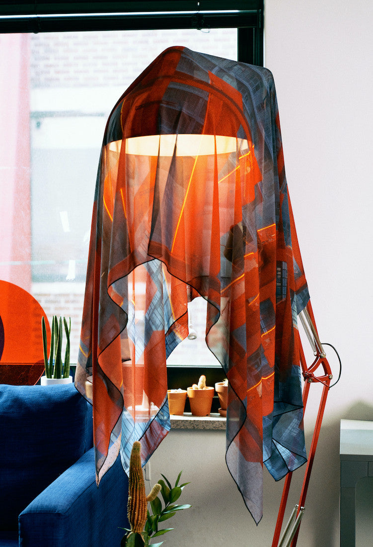 FEELING BEFORE SEEING Photo Chiffon Poster - Salt.Studio 솔트 스튜디오 - CAVA LIFE