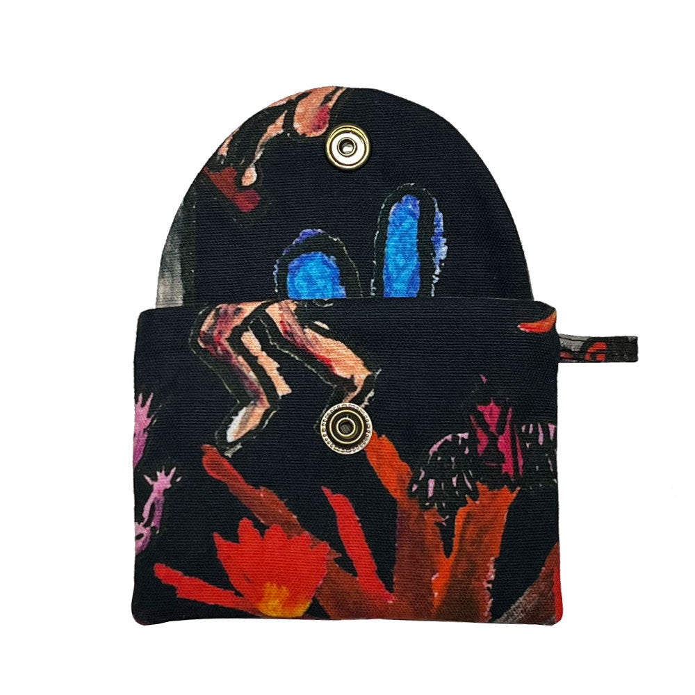 헬 프린팅 코튼 카드지갑 - Whimsy Mind 윔지마인드 - CAVA LIFE