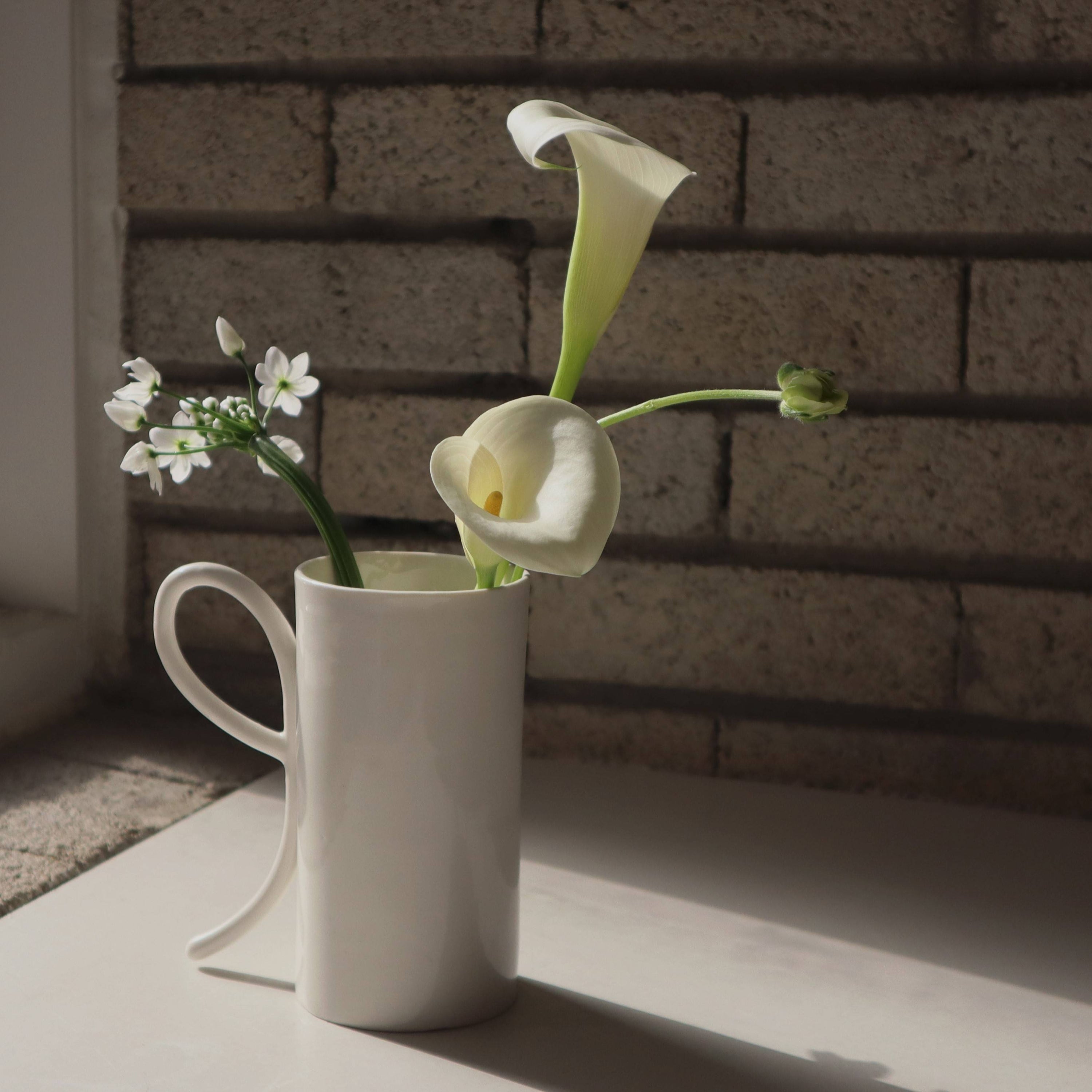 Cylinder white - samool 사물 - CAVA LIFE